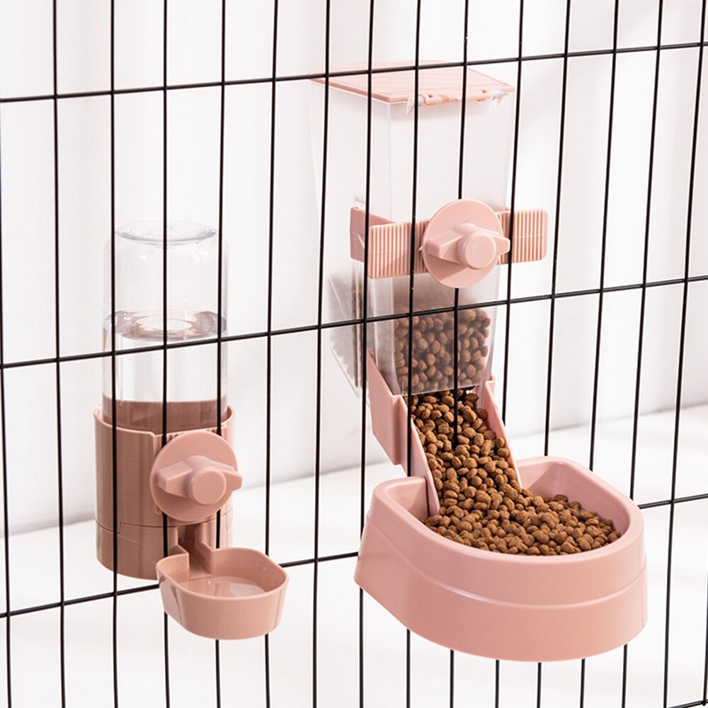 Automatic Hanging Pet Feeder For Crates