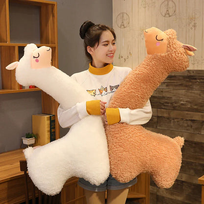 Soft and Cute Brown and White Camel Stuffed Toy