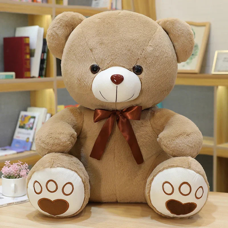 Bow Teddy Bear Plush Toy