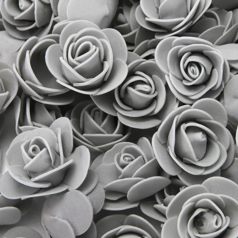 Foam Rose Teddy Bears 3cm - 50/100/200 Pieces for DIY, Wedding, and Home Decoration