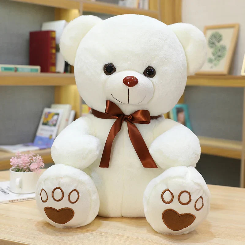 Bow Teddy Bear Plush Toy