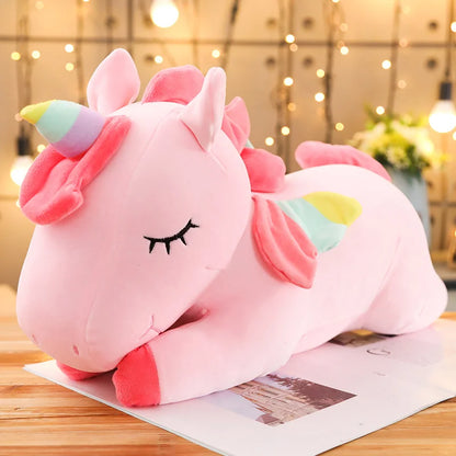 Kawaii Giant Unicorn Plush Toy - Soft, Cuddly, Perfect Gift for Kids!