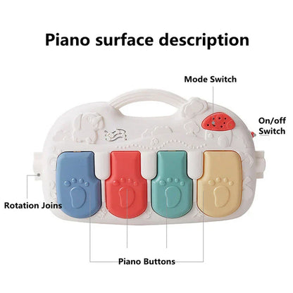 Baby Activity Gym Music Rack Play Mat Kid Rug