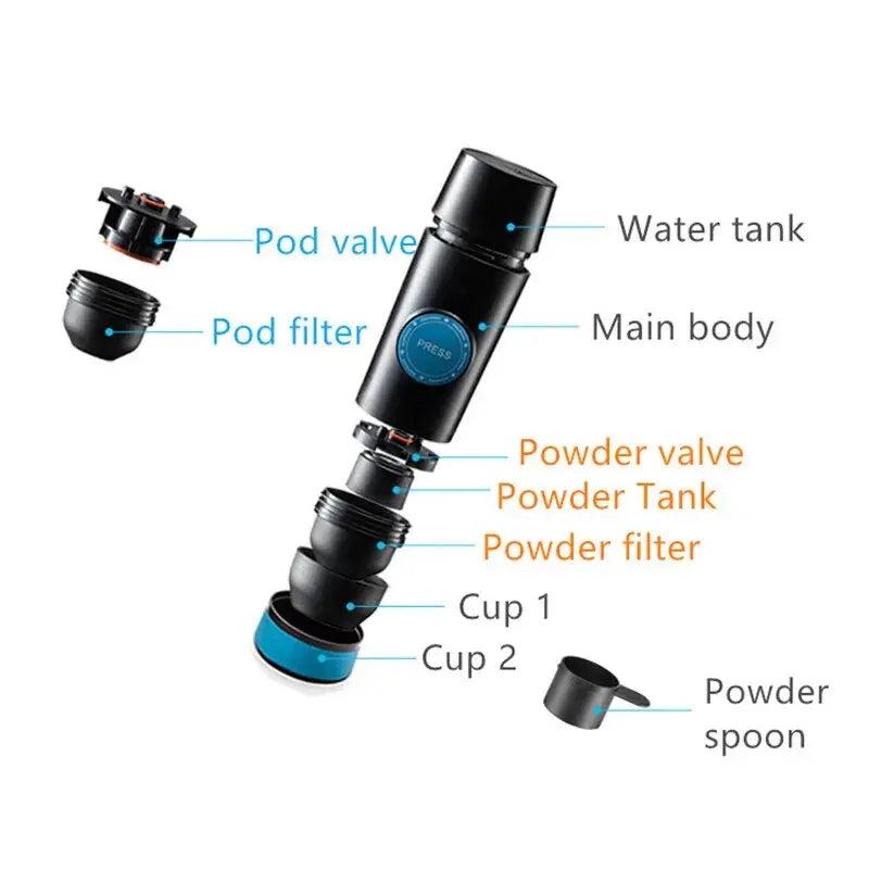 Electric Espresso Coffee Maker Portable Nespresso Coffee Machine