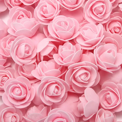 Foam Rose Teddy Bears 3cm - 50/100/200 Pieces for DIY, Wedding, and Home Decoration