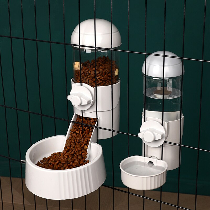 Automatic Hanging Pet Feeder For Crates