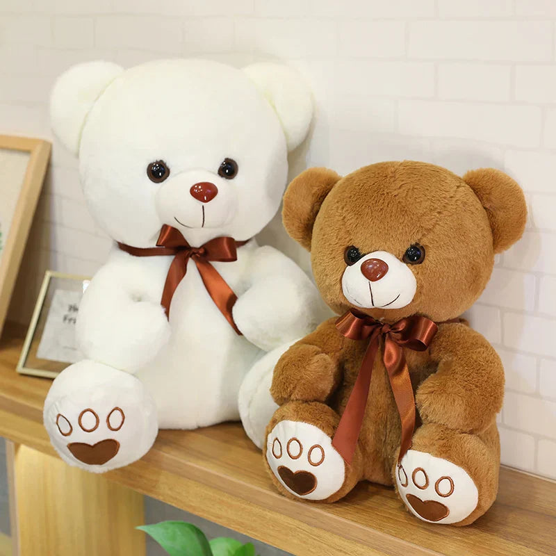 Bow Teddy Bear Plush Toy
