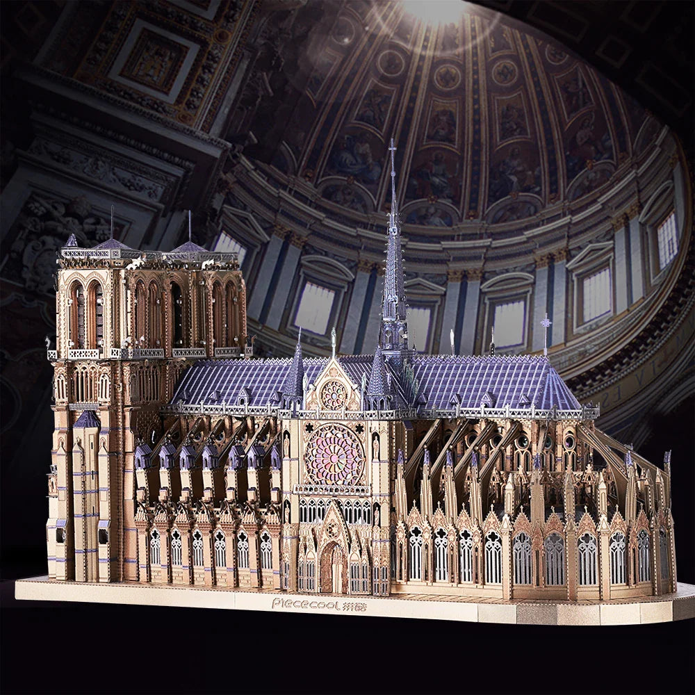 Notre Dame Cathedral Paris DIY Model Building Kits