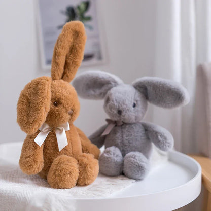 Kawaii Rabbit Plushie: Adorable Bow Tie Hug Doll for Creative Gifts