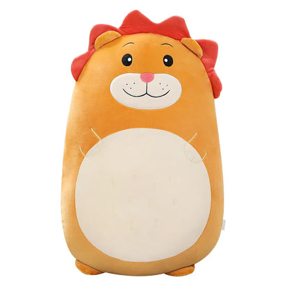 Kawaii Plush Dinosaur & Shiba Inu Pillow - Adorable Sleep Cushions