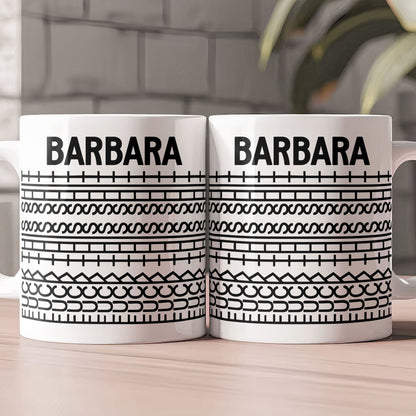 Hidden Swear Message Funny Office Gift For Work Bestie - Personalized Mug