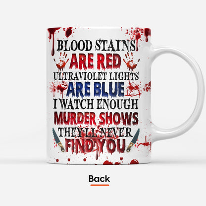 I Watch Enough Murder Shows - Personalized Mug