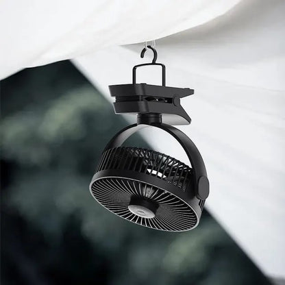 Rechargeable Desk Fan | Portable, Quiet, Clip-On For Home, Office, Outdoor
