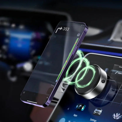 Magnohold: Smart Car Mount With Magnetic Grip