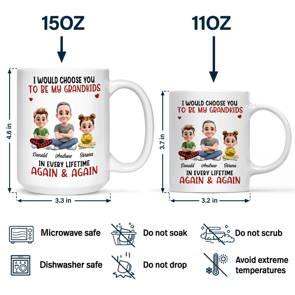 I Would Choose You In Every Lifetime - Personalized Mug