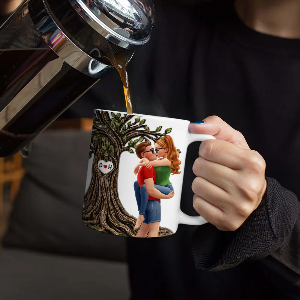 If I Have My Life To Life - Personalized White Edge-to-Edge Mug