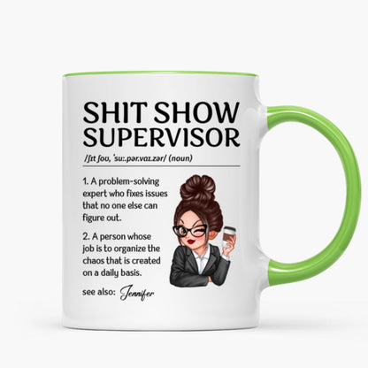 A Problem Solving Expert Personalized Mug, Funny Gift For Colleagues, Coworkers, Work Friends, Work Besties