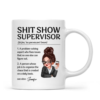 A Problem Solving Expert Personalized Mug, Funny Gift For Colleagues, Coworkers, Work Friends, Work Besties
