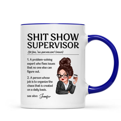 A Problem Solving Expert Personalized Mug, Funny Gift For Colleagues, Coworkers, Work Friends, Work Besties