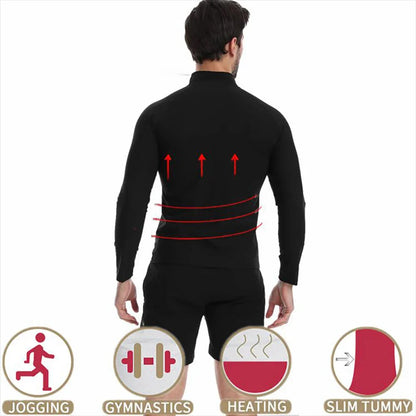 Sauna Sweat Compression Vest And Jacket