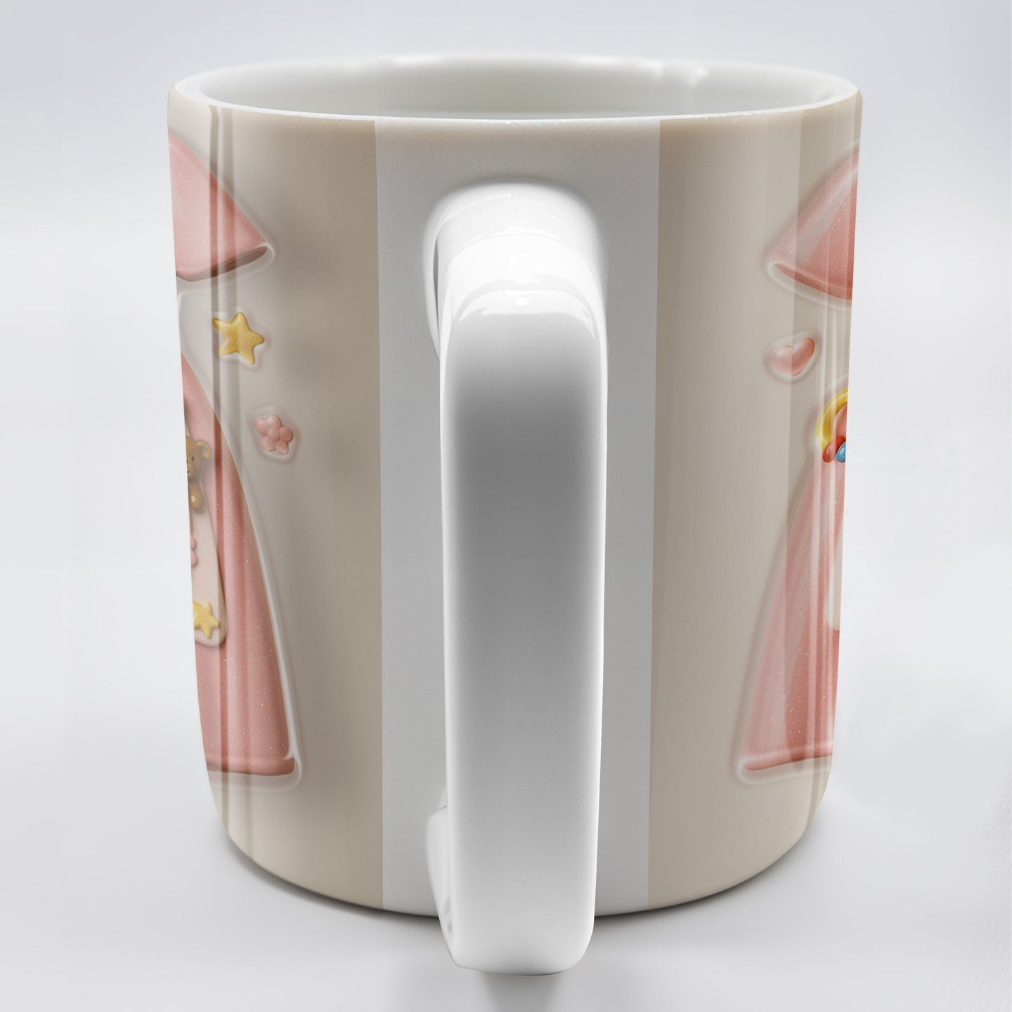 Best Babysitter With Children's Toys And Dress Design - Personalized Custom Coffee Mug - JBS001_MG