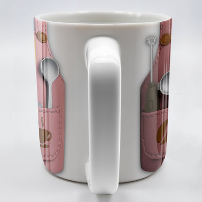To The Best Barista, Coffee Accessories Design - Personalized Custom Coffee Mug - JBS007_MG