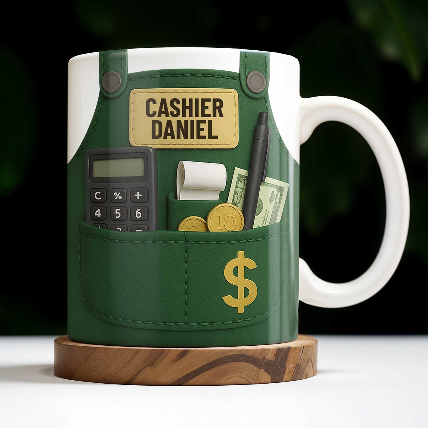 Perfect Gift For The Amazing Cashiers - Personalized Custom Coffee Mug - JBS008_MG