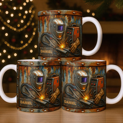 Personalized Touch For Craftsmanship And Robotics - Personalized Custom Coffee Mug - JBS073_MG