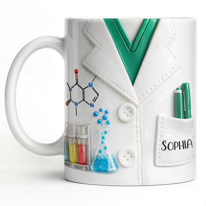 Ignite Curiosity With Science and Lab Essentials - Personalized Custom Coffee Mug - JBS084_MG