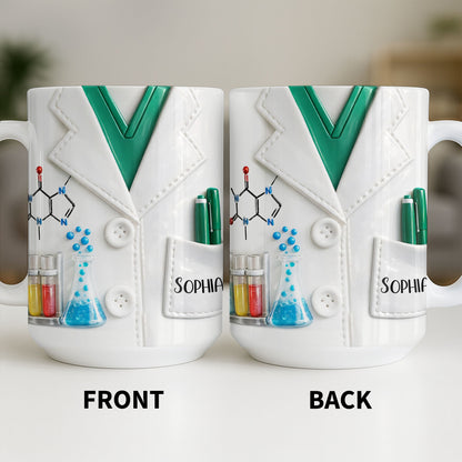 Ignite Curiosity With Science and Lab Essentials - Personalized Custom Coffee Mug - JBS084_MG