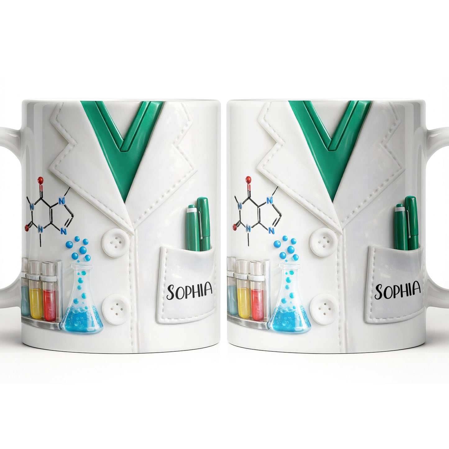 Ignite Curiosity With Science and Lab Essentials - Personalized Custom Coffee Mug - JBS084_MG