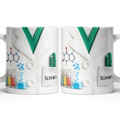 Ignite Curiosity With Science and Lab Essentials - Personalized Custom Coffee Mug - JBS084_MG
