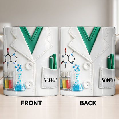 Ignite Curiosity With Science and Lab Essentials - Personalized Custom Coffee Mug - JBS084_MG