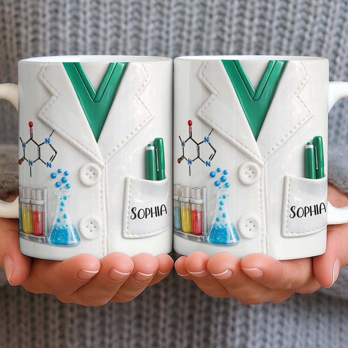 Ignite Curiosity With Science and Lab Essentials - Personalized Custom Coffee Mug - JBS084_MG