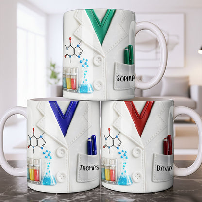 Ignite Curiosity With Science and Lab Essentials - Personalized Custom Coffee Mug - JBS084_MG