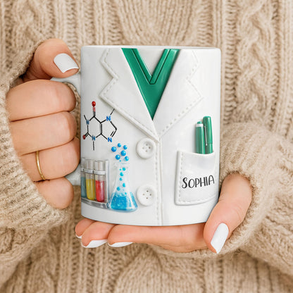 Ignite Curiosity With Science and Lab Essentials - Personalized Custom Coffee Mug - JBS084_MG