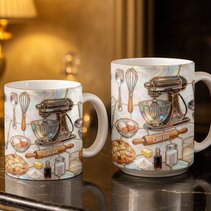 Custom Kitchen Essentials For The Avid Baker - Personalized Custom Coffee Mug - JBS089_MG