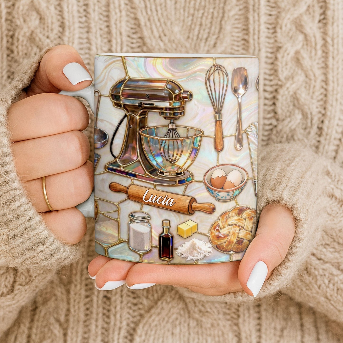 Custom Kitchen Essentials For The Avid Baker - Personalized Custom Coffee Mug - JBS089_MG