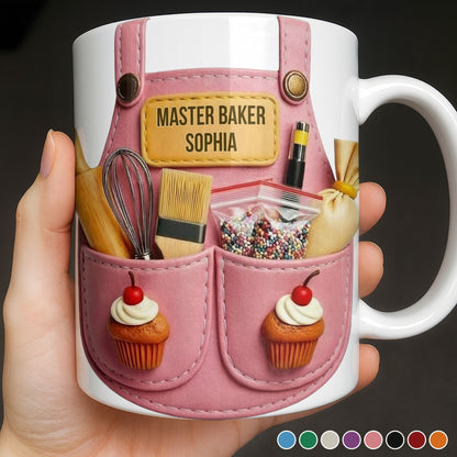 Master Baker And Delightful Baker's Craft - Personalized Custom Coffee Mug - JBS094_MG