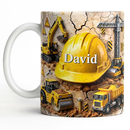 Celebrate Creativity And Passion For Construction With Iconic Scenes - Personalized Custom Coffee Mug - JBS114_MG