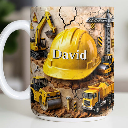 Celebrate Creativity And Passion For Construction With Iconic Scenes - Personalized Custom Coffee Mug - JBS114_MG