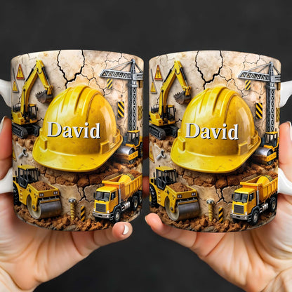 Celebrate Creativity And Passion For Construction With Iconic Scenes - Personalized Custom Coffee Mug - JBS114_MG
