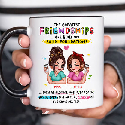 The Greatest Friendship Personalized Mug for Besties