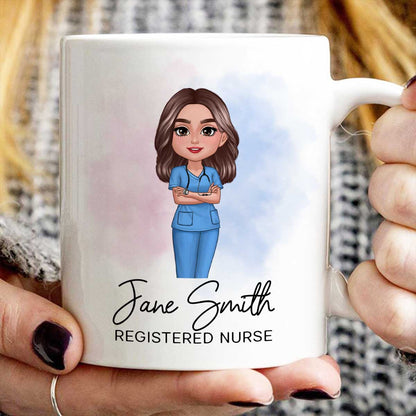 Nurse Personalized Mug, Appreciation Gift, Graduation Gift, Christmas Gift For Colleagues, Boss