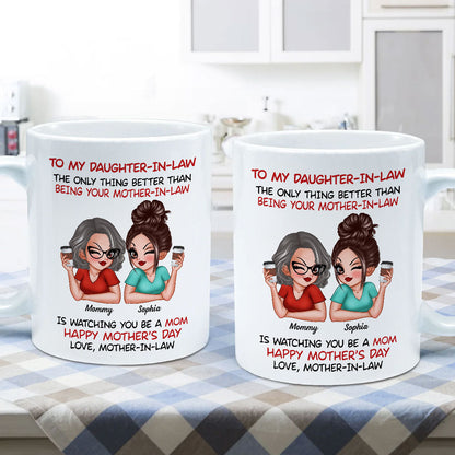 To My Daughter-In-Law Happy Mother's Day Personalized Mug