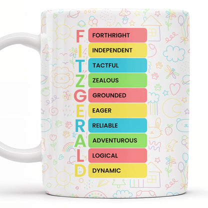 I AM - Personalized Custom Coffee Mug - KID032_MG