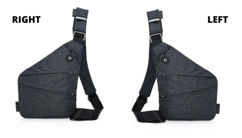 Anti-Theft Unisex Cross Body Bag