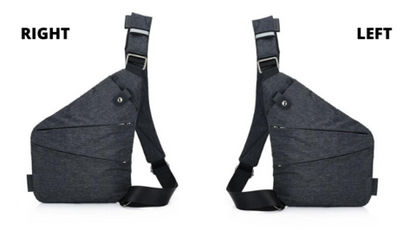 Anti-Theft Unisex Cross Body Bag