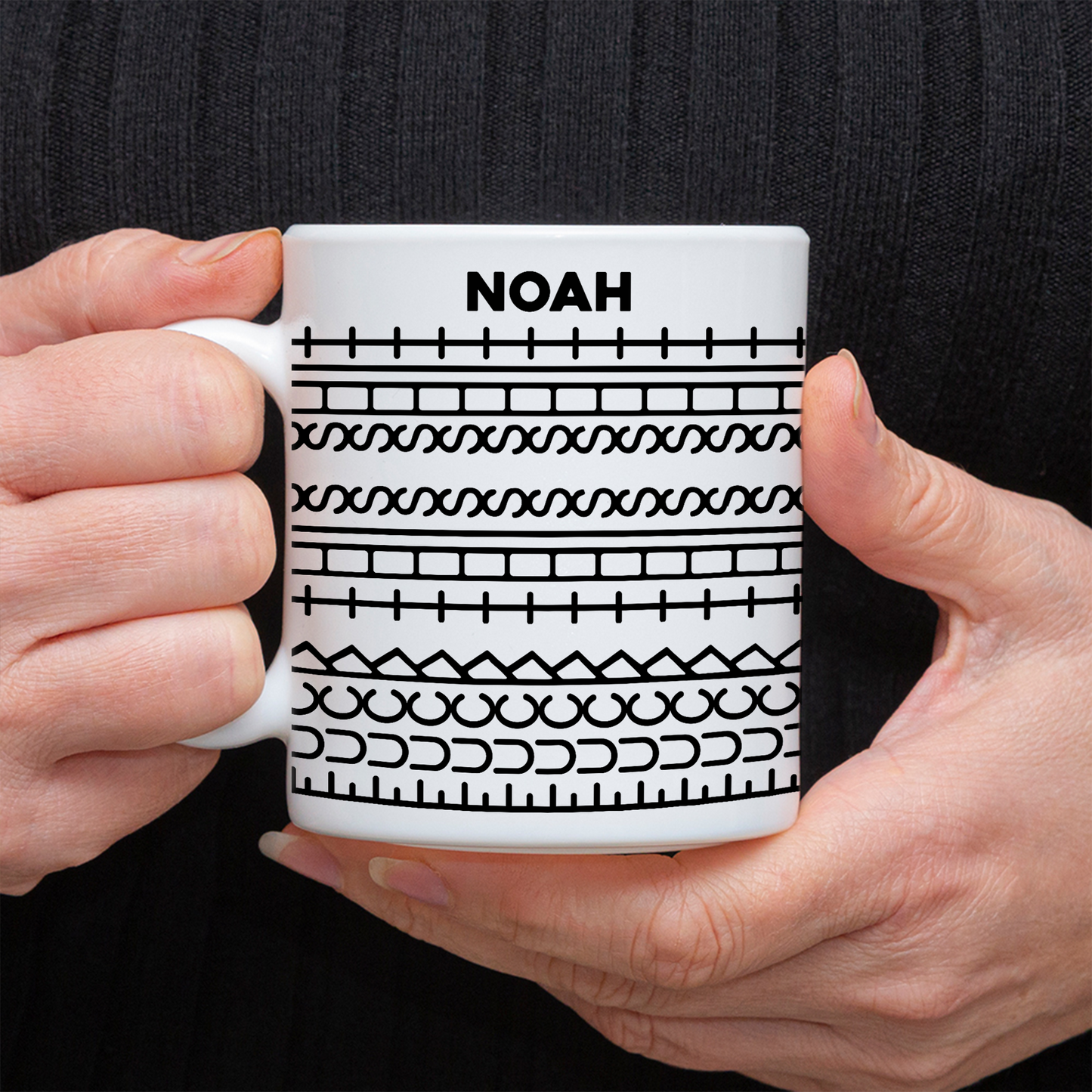Custom Hidden Swear Message Funny Office Gift For Work Bestie - Personalized Print Full Mug CH07 895908