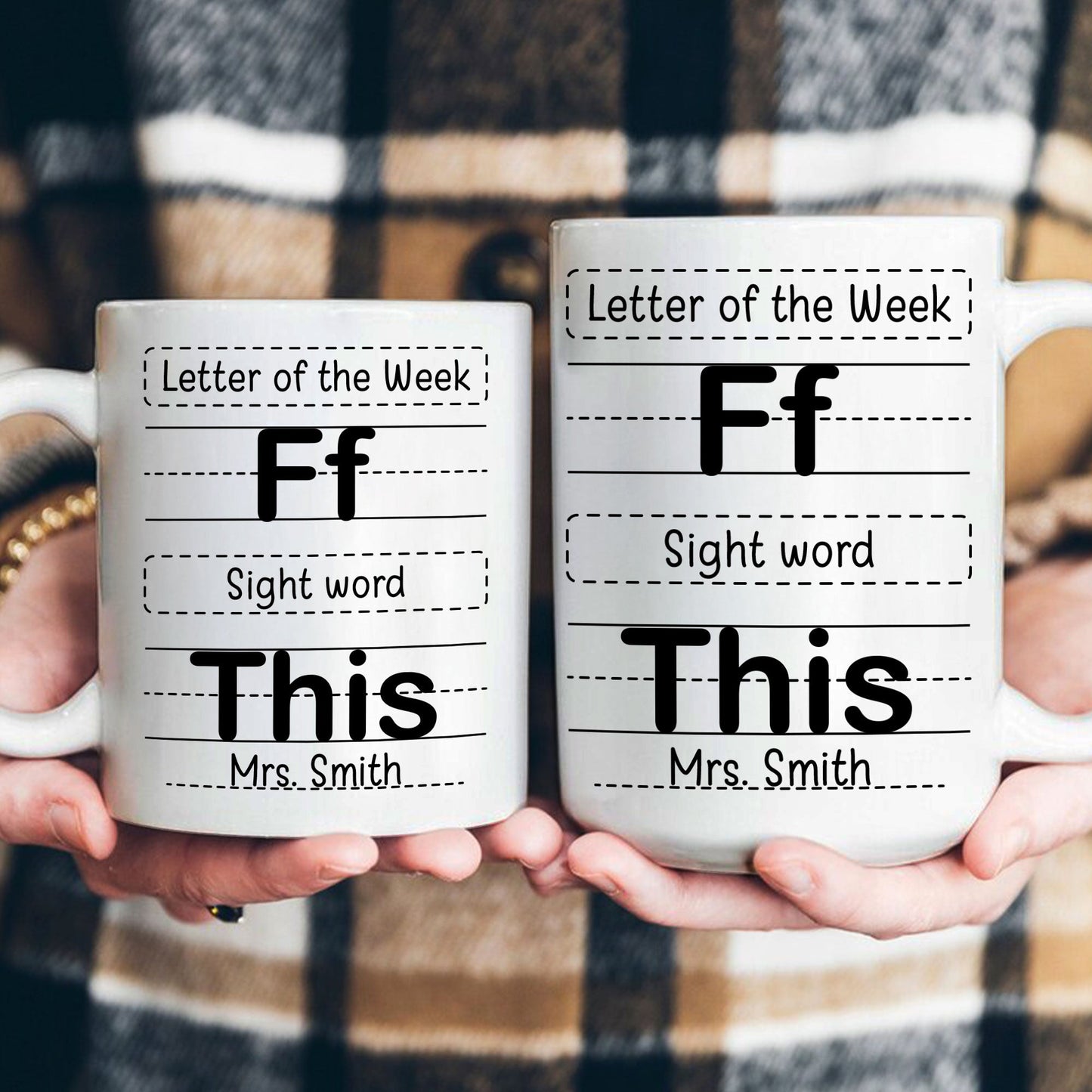 Letter Of The Week F This - Personalized Mug